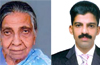 Bhaskar Kogga Kamath, Olinda Pereira for Samaj Seva award